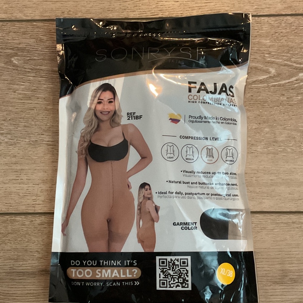 Women's Colombian Shapewear - Tan